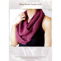 AYX 2423 Shiny Fusion Crochet Cowl